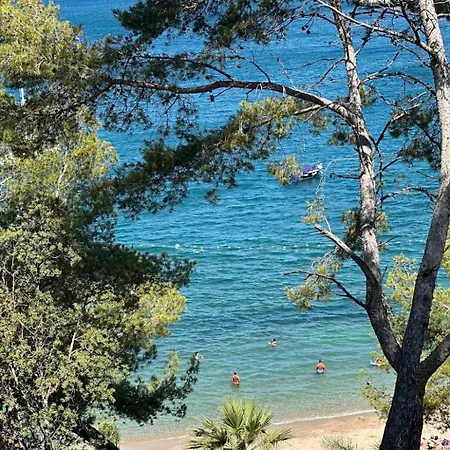 Appartamento Vue T2 Duplex à 50 M Climatisation 4 Personnes Et 1 Bébé